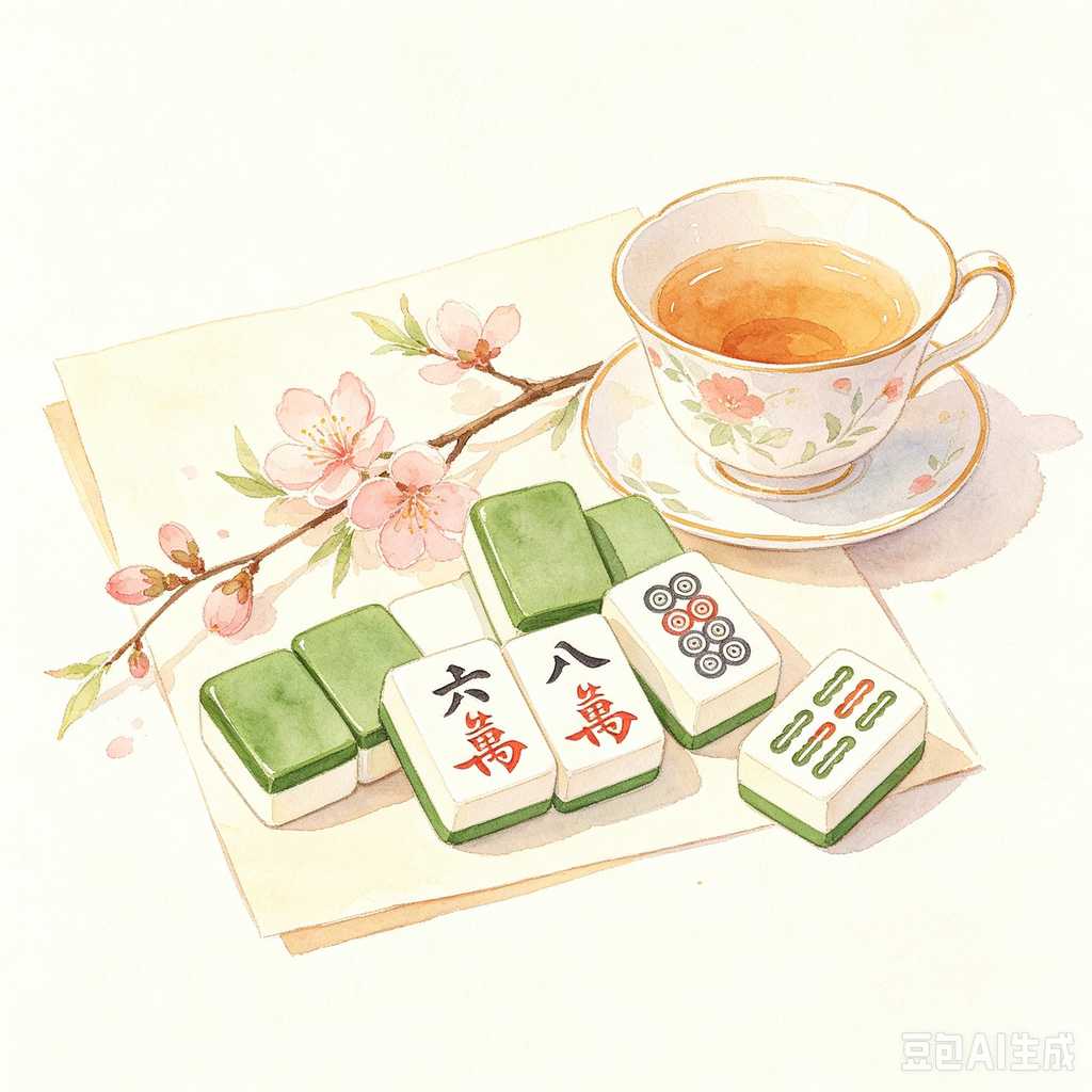 trending mahjong tiles set