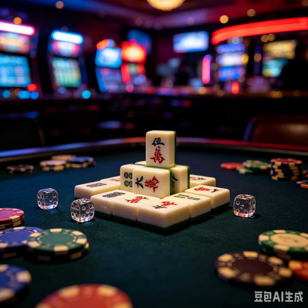 gradient blue mahjong tiles