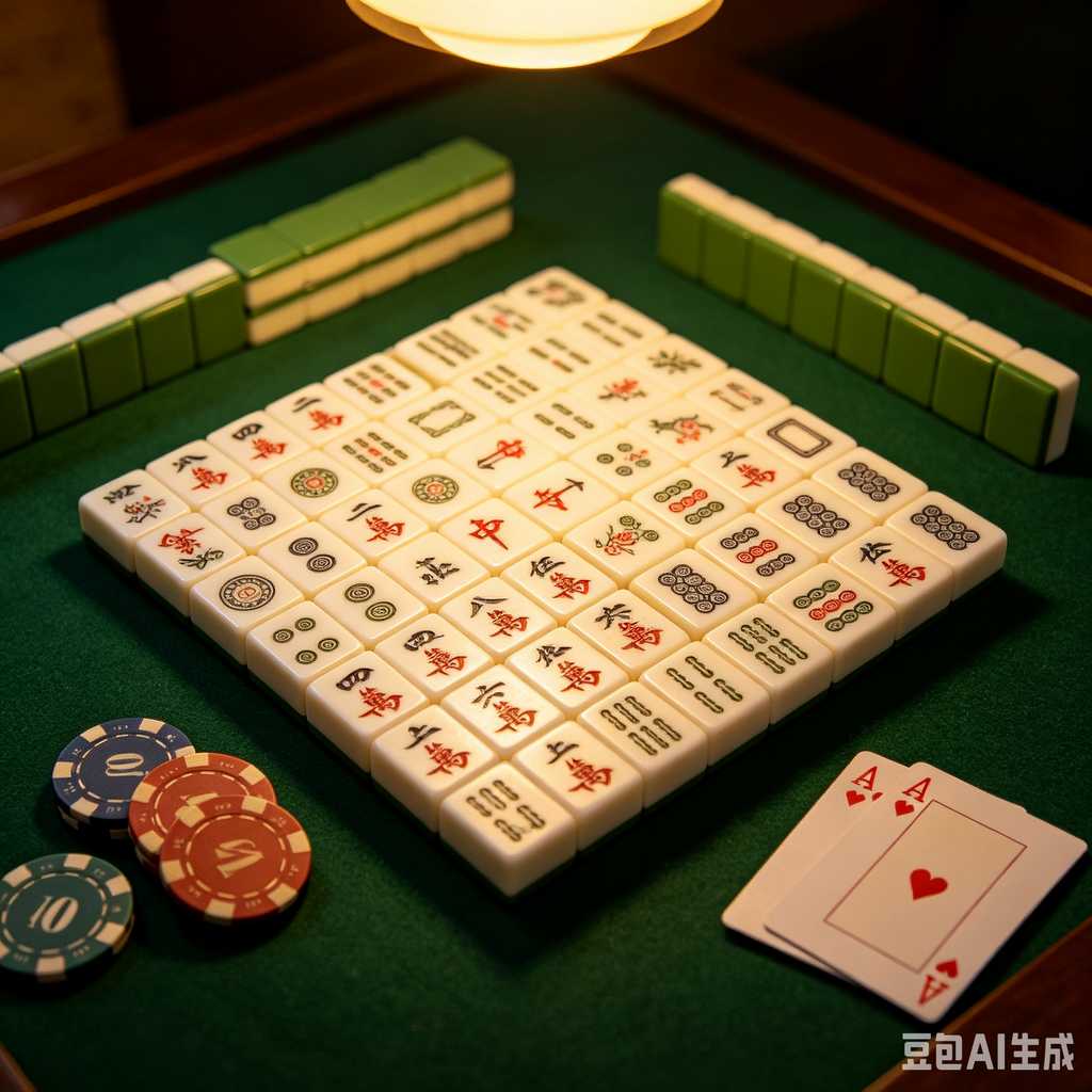 muted color mahjong set