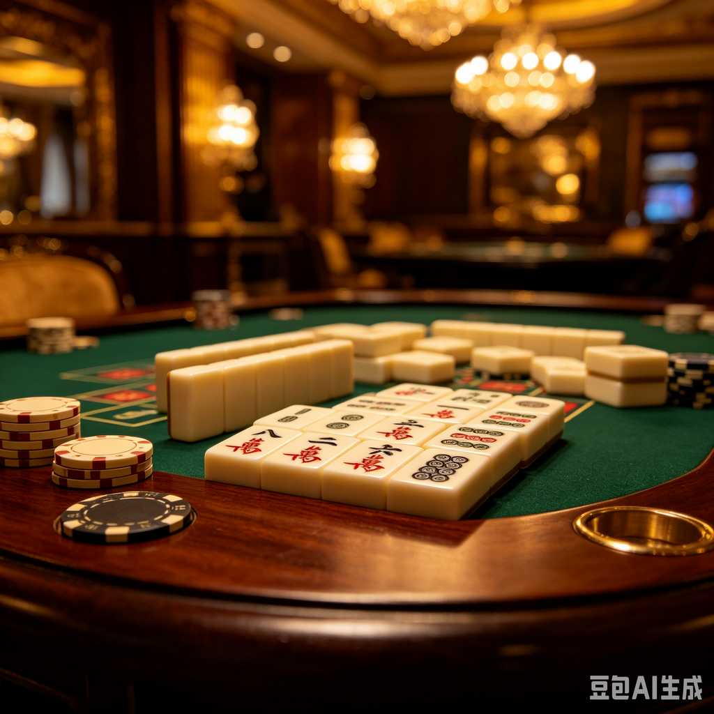 black luxury mahjong set